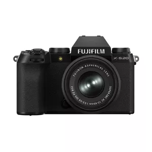 Fujifilm X -S20 + XC15-45mm MILC 26,1 MP X-Trans CMOS 4 6240 x 4160 pikseļi Melns
