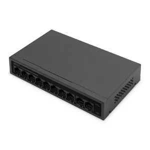 Digitus DN-95354 сетевой коммутатор Управляемый Fast Ethernet (10/100) Питание по Ethernet (PoE) Черный