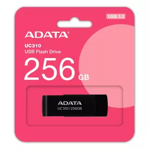 ADATA UC310 USB zibatmiņa 256 GB USB Type-A 3.2 Gen 1 (3.1 Gen 1) Melns