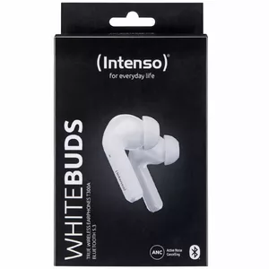 Intenso White Buds T302A Austiņas True Wireless Stereo (TWS) Ausīs Zvani /mūzika/sports/ikdiena USB Veids-C Bluetooth Balts
