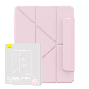 Магнитный чехол Baseus Minimalist для Pad 10.2″ (2019/2020/2021) (детский розовый)