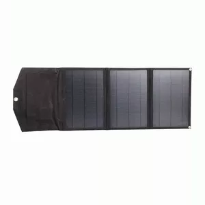 Складное солнечное зарядное устройство XO XRYG-280-3 21W 2xUSB (черный)