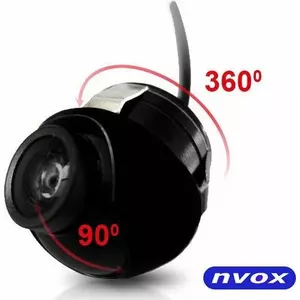 Nvox NTSC auto atpakaļgaitas kamera 360 grādu rotējoša... (NVOX CM360 NTSC)