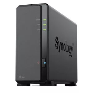Synology DiskStation DS124 сервер хранения / NAS сервер Настольный Подключение Ethernet Черный RTD1619B