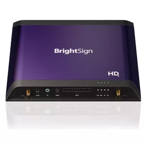 BrightSign HD1025 media pleijeris Melns, Lillā 4K Ultra HD