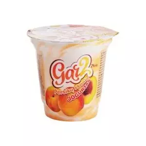 * Йогурт GAR2 с персиками, 2%, 125 г