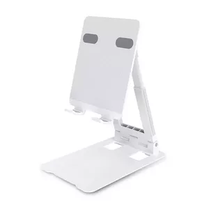 Dudao F10XS Smartphone & Tablet PC (4.72 to 12.9'' max) Foldable Table Stand Stand Holder White