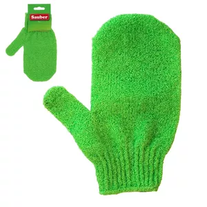 Чистящая перчатка зеленая