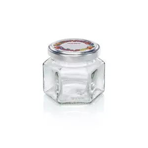 LEIFHEIT Hexagonal glass jar 106ml