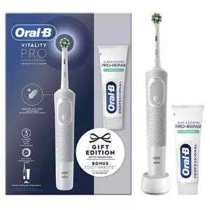 D103.413.3 Braun Oral-B Vitality Pro dāvanu komplekts (+ zobu pasta)