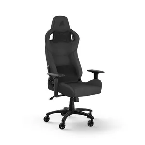 Corsair CF-9010057-WW videospēļu krēsls Datorspēļu krēsls Sēdvieta ar tīkliņauduma pārklājumu Melns