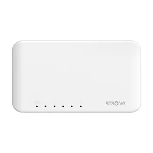 Strong SW5000P сетевой коммутатор Gigabit Ethernet (10/100/1000) Белый