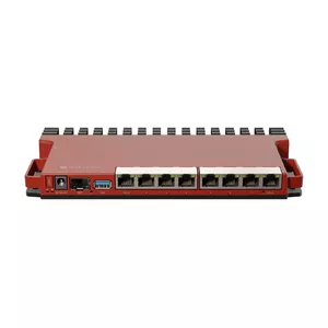 Mikrotik L009UiGS-RM ar vadiem pievienojams rūteris 2.5 Gigabit Ethernet, Tīkls Gigabit Ethernet Sarkans
