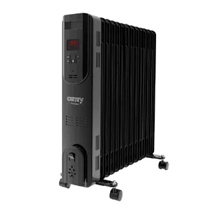 Маслонаполненный радиатор Camry с пультом дистанционного управления CR 7814 2500 Вт, количество уровней мощности 3, черный