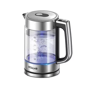 Электрический чайник с контролем температуры Stollar the Comfort Kettle Pro TKS740 1,7 л, 2200 Вт, стекло