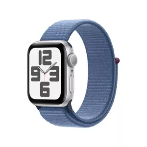 Apple Watch SE OLED 40 mm Цифровой 324 x 394 пикселей Сенсорный экран Серебристый Wi-Fi GPS (спутниковый)