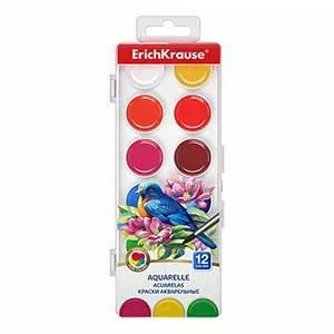 Медовые акварельные краски 12 цветов ArtBerry, ErichKrause