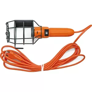 Vorel Practic 100W 230V darbnīcas lampa ar slēdzi (82713)