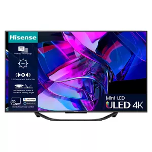 Hisense 55U7KQ телевизор 139,7 cm (55") 4K Ultra HD Smart TV Wi-Fi Черный 500 cd/m²