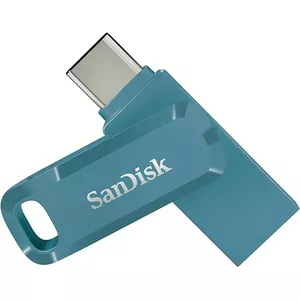 SanDisk Ultra Dual Drive Go USB 64GB USB flash drive USB Type-A / USB Type-C 3.2 Gen 1 (3.1 Gen 1) Blue