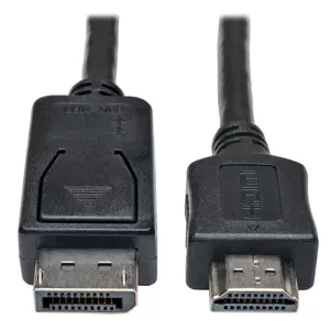 Tripp Lite P582-006 video kabeļu aksesuārs 1,83 m HDMI Type A (Standard) DisplayPort Melns
