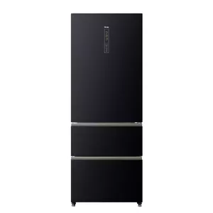 Haier A3FE742CGBJ fridge-freezer Freestanding 436 L Black