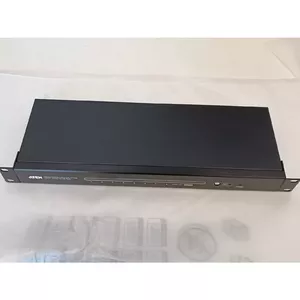 SALE OUT. Aten VS1808T 8-Port HDMI Cat 5 Splitter Aten Warranty 3 month(s), USED, REFURBISHED, WITOUT ORIGINAL PACKAGING, ONLY POWER ADAPTER INCLUDED