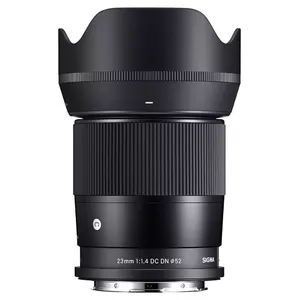 Sigma 23mm / f 1.4 DC DN C SO Беззеркальный цифровой фотоаппарат со сменными объективами Телефотообъектив Черный