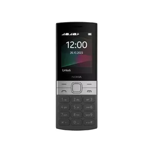 Nokia 150 6,1 cm (2.4") 106,3 g Melns, Sudrabs Sākuma līmeņa tālrunis