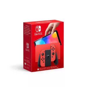 Nintendo Switch - OLED Model - Mario Red Edition портативная игровая приставка 17,8 cm (7") 64 GB Сенсорный экран Wi-Fi Красный