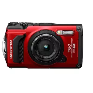 OM Digital Solutions Tough TG-7 1/2.33" Kompakta kamera 12,7 MP CMOS 4000 x 3000 pikseļi Sarkans