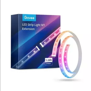 Govee H100E Светодиодная лента M1 Extension 1m | Удлинитель светодиодной ленты | RGBIC+, совместимость с материей