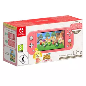 Nintendo Switch Lite Animal Crossing: New Horizons Isabelle Aloha Edition портативная игровая приставка 14 cm (5.5") 32 GB Сенсорный экран Wi-Fi Коралловый