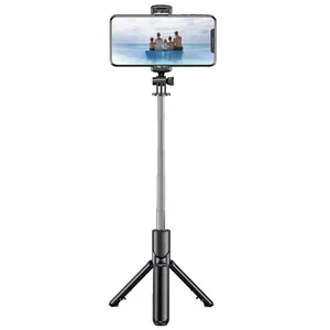 Elight S3 2in1 Selfie stick & Video WEB call Tripod stand extended till 68cm & Shutter Button Black