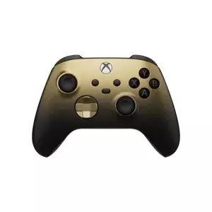 Microsoft Xbox Gold Shadow Special Edition Melns, Zelts Bluetooth/USB Spēļu paliktnis Analogā / digitālā Android, PC (dators), Xbox Series S, Xbox Series X, iOS