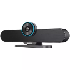 Prestigio Solutions Бар для видеоконференций Гамма: 4K UHD, 8,5 Мп, 6 микрофонов, 6 м (дальность), 2 x 5 Вт, подключение через USB Type-B