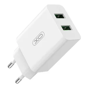 Настенное зарядное устройство XO L119 2x USB-A , 18 Вт (белое)