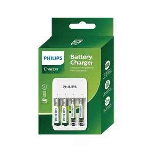 Зарядное устройство Philips + 2x700 мАч AAA + 2x1300 мАч AA