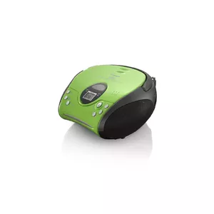 Lenco SCD-24 Цифровой FM Черный, Зеленый MP3-воспроизведение