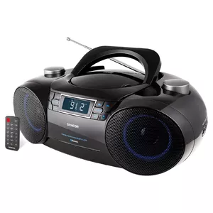 Sencor SPT 4700 портативная стереосистема Цифровой 12 W FM Черный MP3-воспроизведение