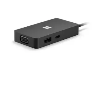 Microsoft Surface USB-C Travel Hub Проводная USB 3.2 Gen 2 (3.1 Gen 2) Type-C Черный