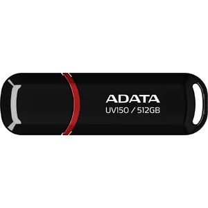 ADATA UV150 USB zibatmiņa 512 GB USB Type-A 3.2 Gen 1 (3.1 Gen 1) Melns