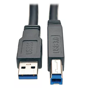 Tripp Lite U328-025 USB kabelis 8 m USB 3.2 Gen 1 (3.1 Gen 1) USB A USB B Melns