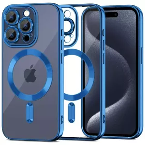 Чехол Tech-Protect MagShine MagSafe Apple iPhone 15 Pro Max, navy
