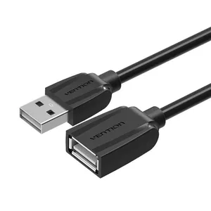 Удлинитель USB 2.0 Vention VAS-A44-B100 1m Black