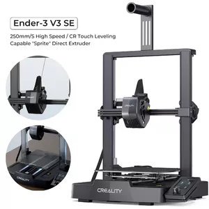 3D-принтер Ender-3V3 SE 220x220x250 мм сопло 260℃, станина ≤100℃ CREALITY