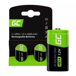 Green Cell GR13 household battery Rechargeable battery C Nickel-Metal Hydride (NiMH)