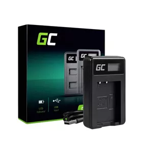Green Cell ADCB08 зарядное устройство Батарея цифровой камеры Кабель переменного тока
