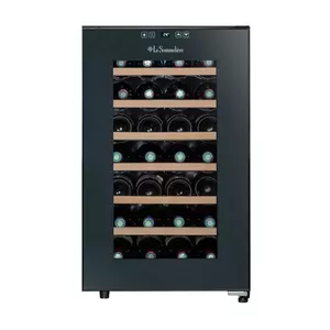 La Sommelière LS28SILENCE винный холодильник Hybrid wine cooler Отдельно стоящий Черный 28 бутылка(и)