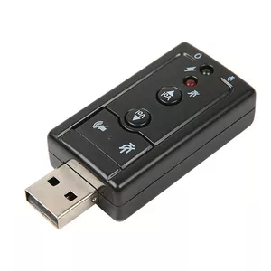 Звуковая карта Goodbuy USB | 7.1 | Регулируемая громкость | Микрофон